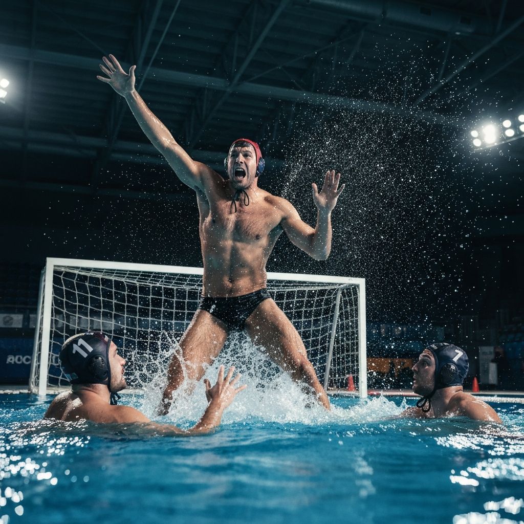 A kapus különleges szerepe a vízilabdában